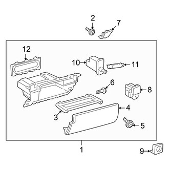 Lexus OE - Instrument Panel - Glove Box