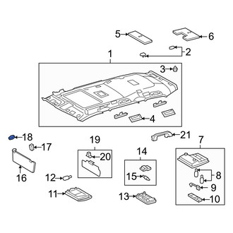 Lexus OE - Sun Visor Cap