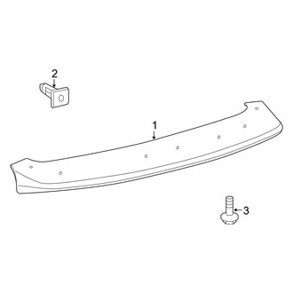 Lexus OE - Lift Gate - Spoiler