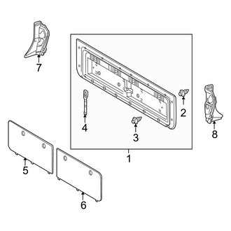 Lexus OE - Tail Gate - Interior Trim