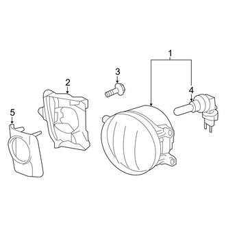 Lexus OE - Front Lamps - Fog Lamps