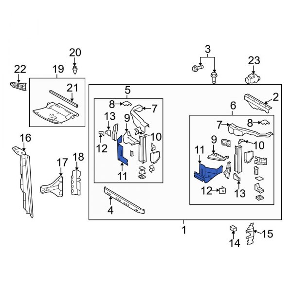 Radiator Support Bracket