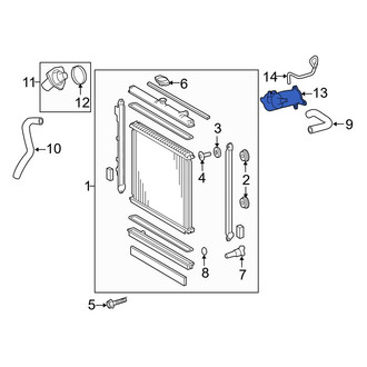 Lexus OE - Engine Coolant Inlet Flange