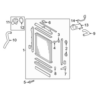 Lexus OE - Cooling - Radiator & Components