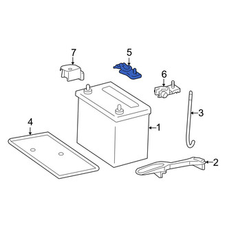 Lexus OE - Battery Cable Terminal End
