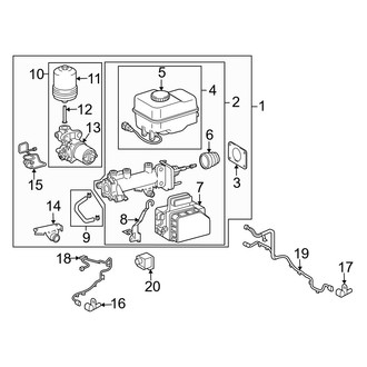 Lexus OE - Electrical - ABS Components