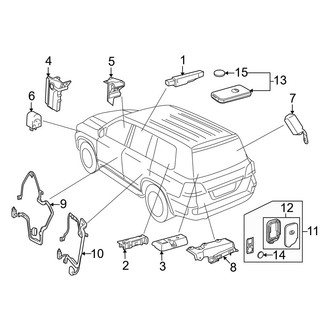 Lexus OE - Electrical - Keyless Entry Components