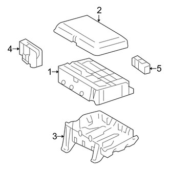 Lexus OE - Electrical - Fuse & Relay
