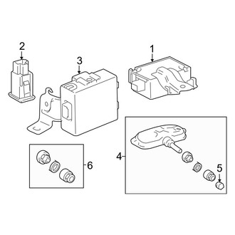 Lexus OE - Electrical - Tire Pressure Monitor Components