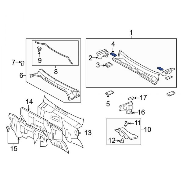 Cowl Bracket