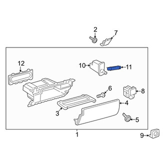 Lexus OE - Glove Box Light Bulb