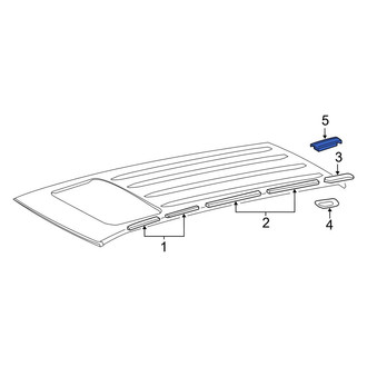 Lexus OE - Roof Molding Cap