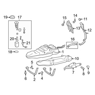 Lexus OE - Fuel System Components