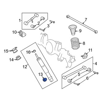 Lexus OE - Suspension Shock Absorber Mount Insulator