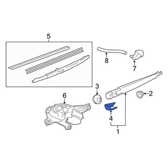 Lexus OE - Wiper Arm Cap