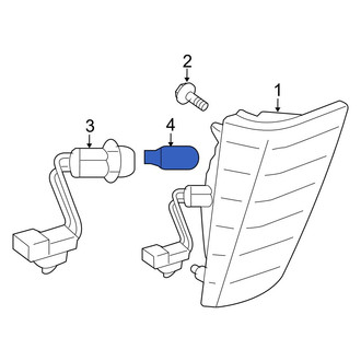 Lexus OE - Back Up Light Bulb