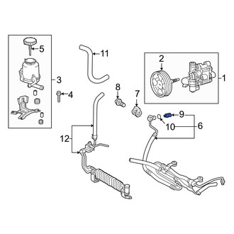 Lexus OE - Front Power Steering Pressure Switch