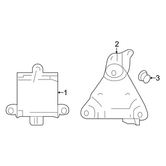 Lexus OE - Electrical Components (Blind Spot Monitor)