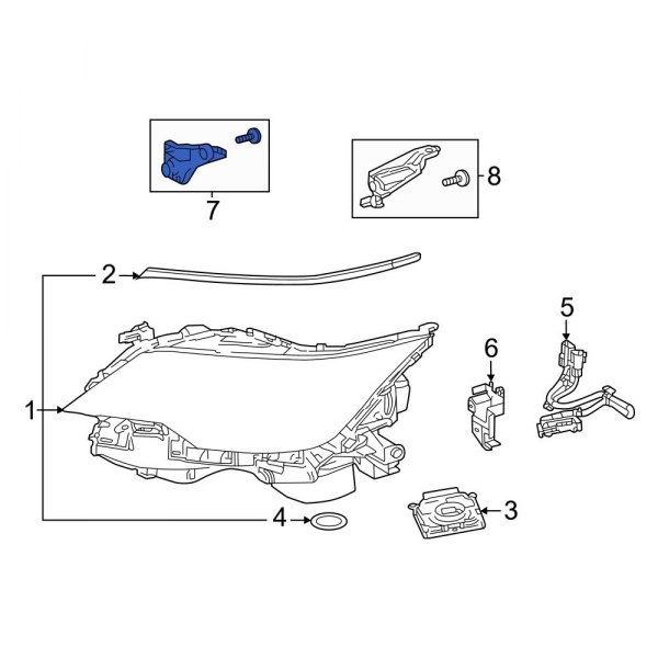 Headlight Bracket