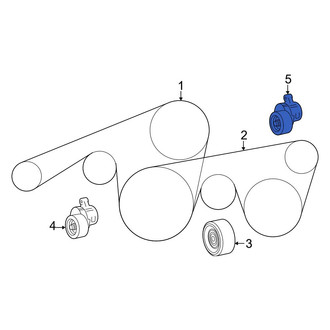 Lexus OE - Accessory Drive Belt Tensioner Assembly
