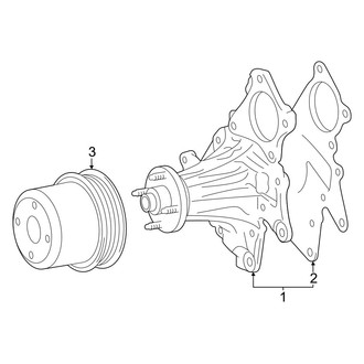 Lexus OE - Cooling - Water Pump (Base / F Sport / Luxury / Premium / Ultra Luxury)