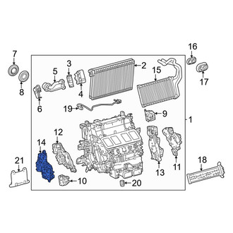 Lexus OE - Front Left HVAC Air Inlet Door Actuator