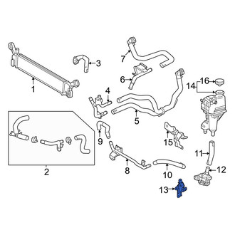 Lexus OE - Drive Motor Inverter Cooler Water Pump Bracket