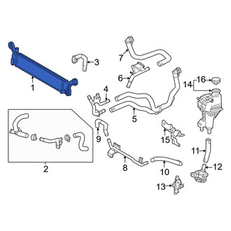 Lexus OE - Drive Motor Inverter Cooler