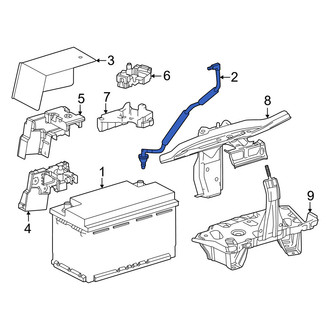 Lexus OE - Battery Vent Tube