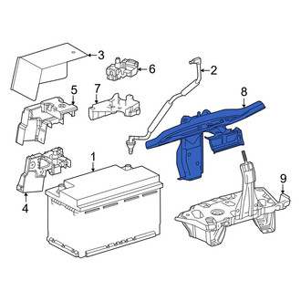 Lexus OE - Battery Hold Down