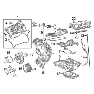 Lexus OE - Engine Valve Cover Bolt O-Ring