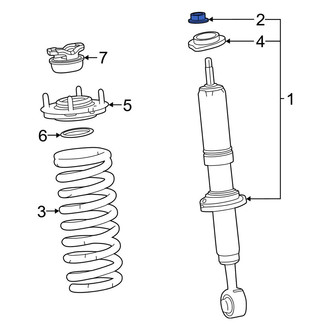 Lexus OE - Upper Suspension Strut Nut