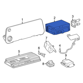 Lexus OE - Radio Control Unit