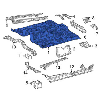 Lexus OE - Front Floor Pan