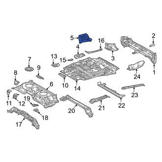 Lexus OE - Rear Left Floor Extension