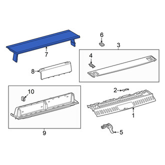 Lexus OE - Rear Floor Storage Compartment Lid