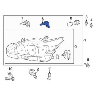 Lexus OE - Front Headlight Bulb