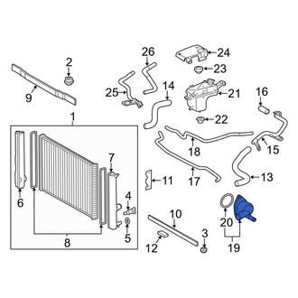 Lexus OE - Engine Coolant Inlet Flange