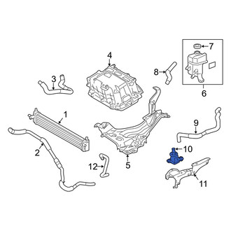 Lexus OE - Drive Motor Inverter Cooler Water Pump