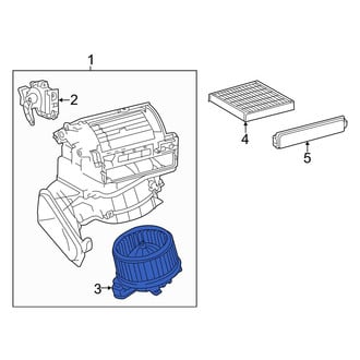 Lexus OE - HVAC Blower Motor