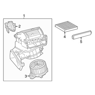 Lexus OE - Air Conditioner & Heater - Blower Motor & Fan