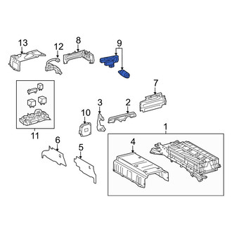 Lexus OE - Battery Hold Down