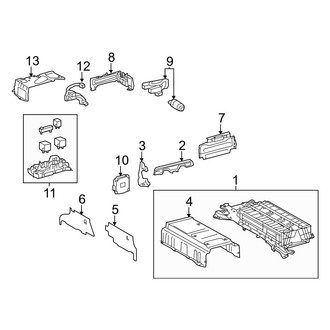 Lexus OE - Electrical - Battery (Battery Components, High Voltage)