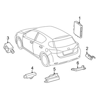 Lexus OE - Electrical Components (Wireless Door Lock)
