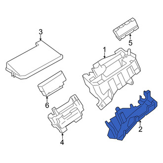 Lexus OE - Lower Fuse Box Cover