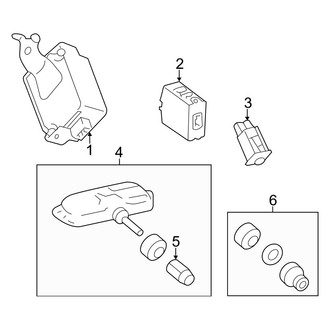 Lexus OE - Electrical - Tire Pressure Monitor Components