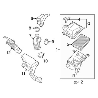 Lexus OE - Engine / Transaxle - Air Intake