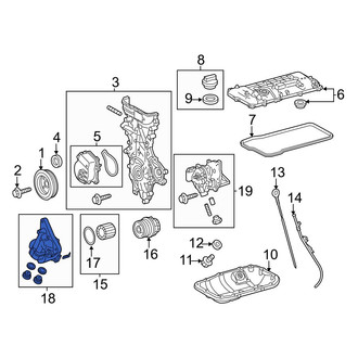 Lexus OE - Engine Oil Filter Adapter