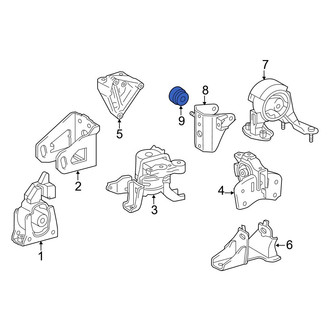 Lexus OE - Rear Engine Mount Isolator