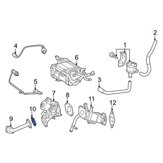 Lexus OE - Exhaust Gas Recirculation (EGR) Tube Gasket